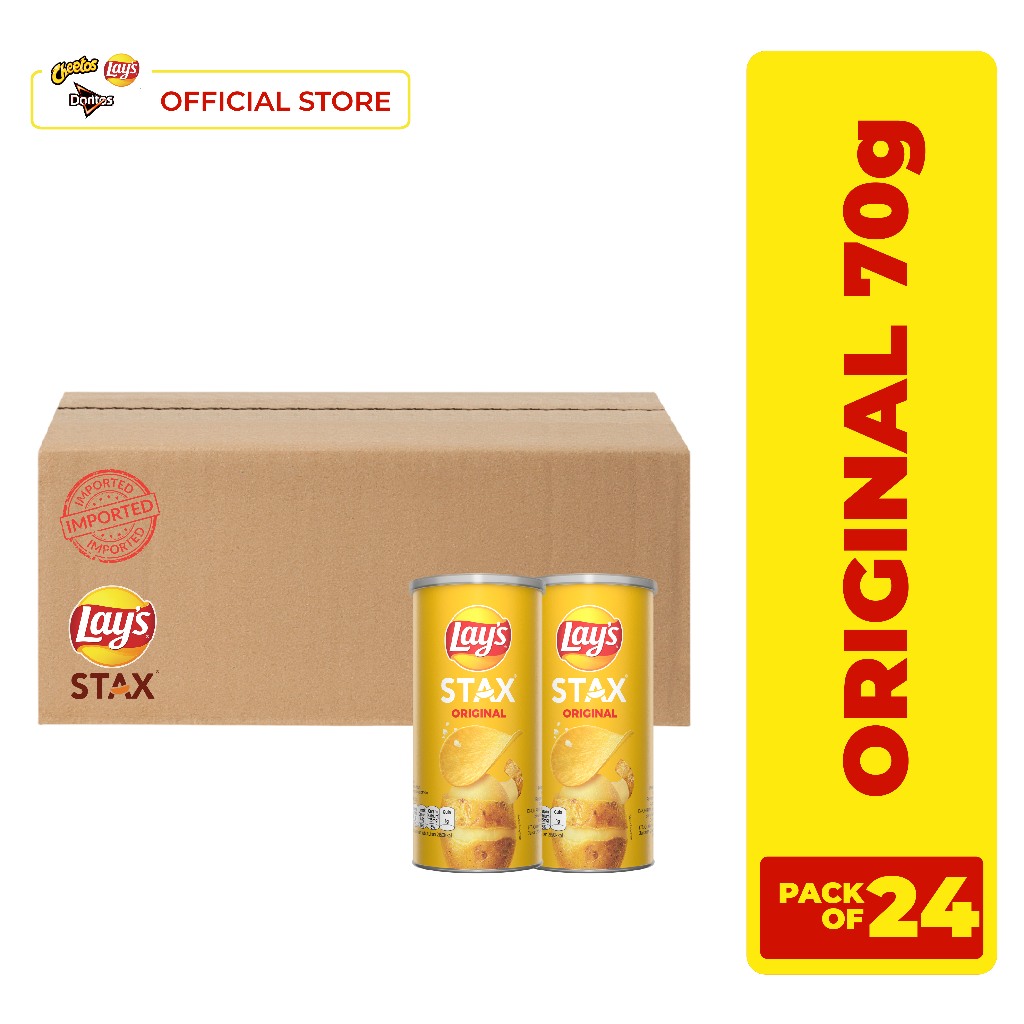

Lay's Stax Original 70gr - Pack of 24