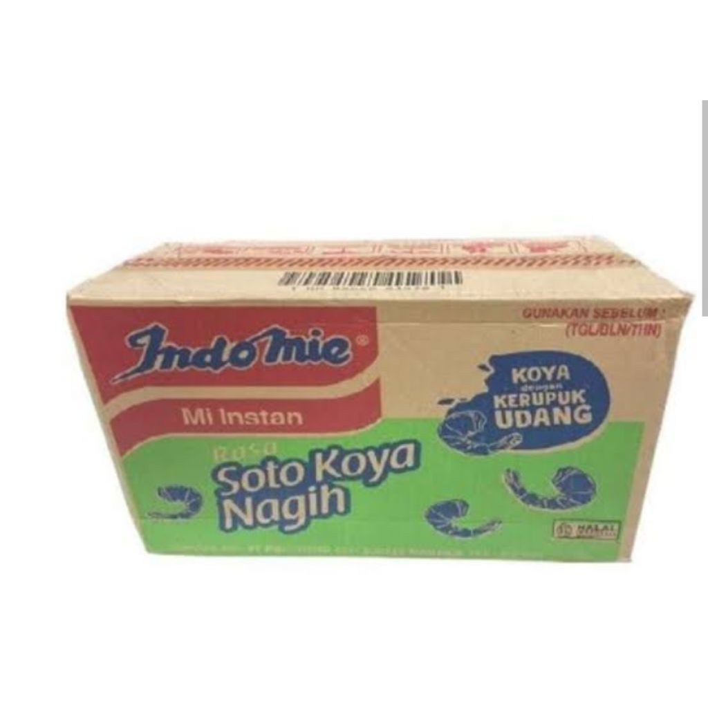 

PROMO INDOMIE KUAH SOTO KOYA NAGIH 1DUS 40PCS
