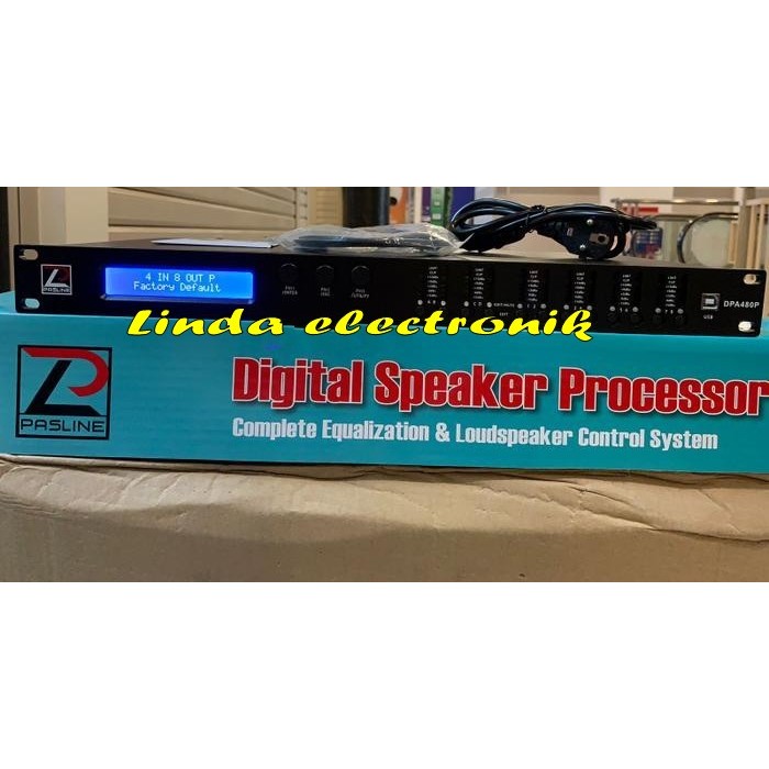 Speaker Management Pasline DPA-480 DPA480 DPA 480P DLMS Original
