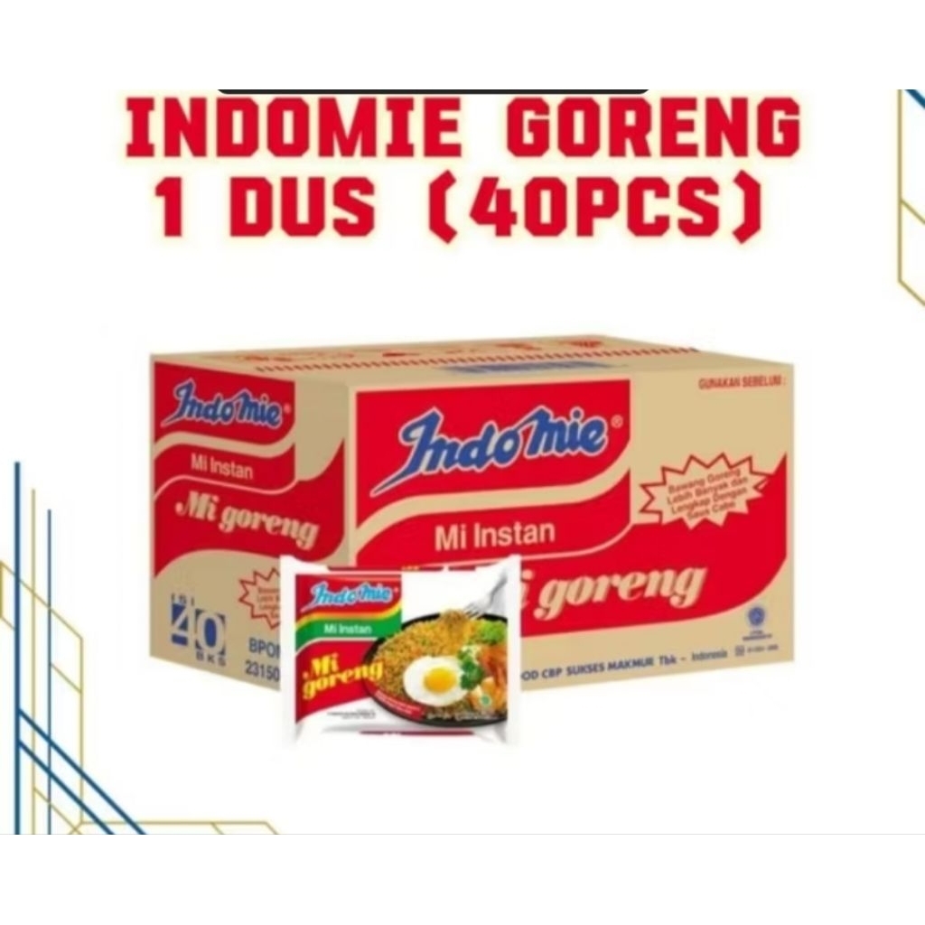 

INDOMIE GORENG DAN SEDAP GORENG