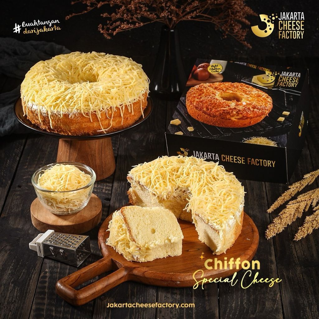 

Chiffon Spesial Cheese Jakarta Cheese Factory