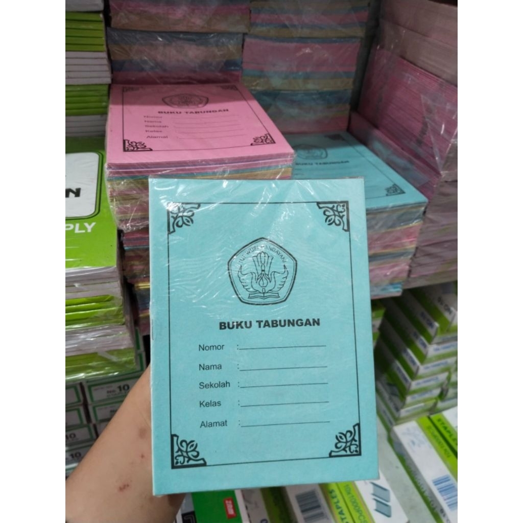 

(1 PACK) BUKU TABUNGAN ISI 50 PCS