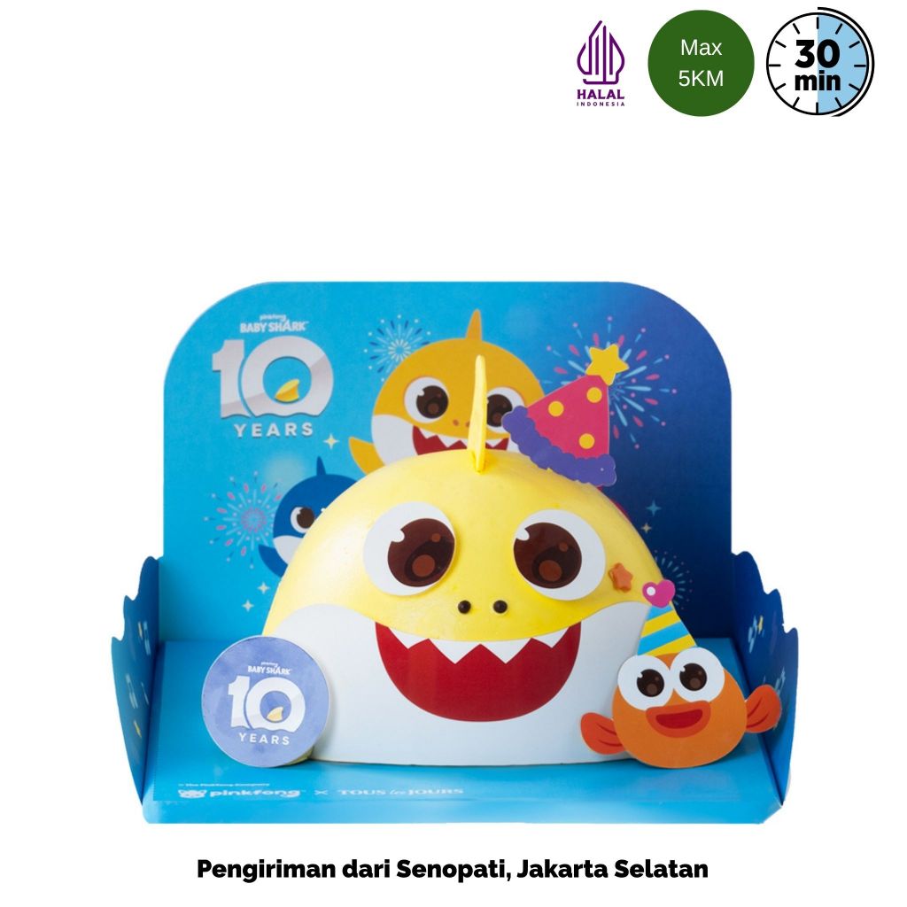 

TOUS les JOURS - Baby Shark's 10 Fin-Tastic Cake