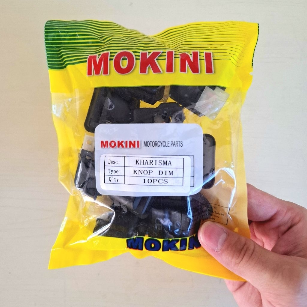 [10 Pcs] Saklar Dim Supra X 125 Karisma - Knop Tombol Lampu Dim Motor