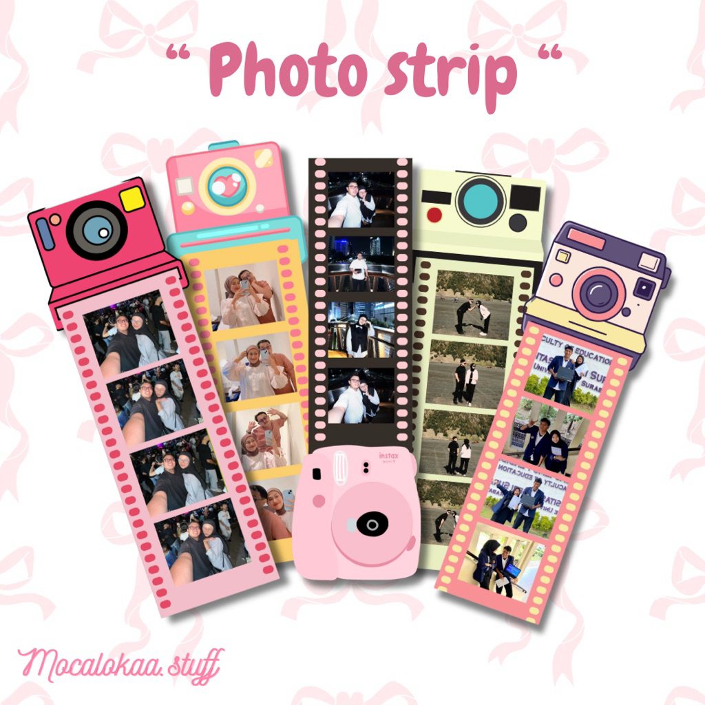 Photo strip murah lucu (Dapat 6 foto) || Cetak Photo Strip || Cetak Foto Lucu || Kado Ulang tahun ||