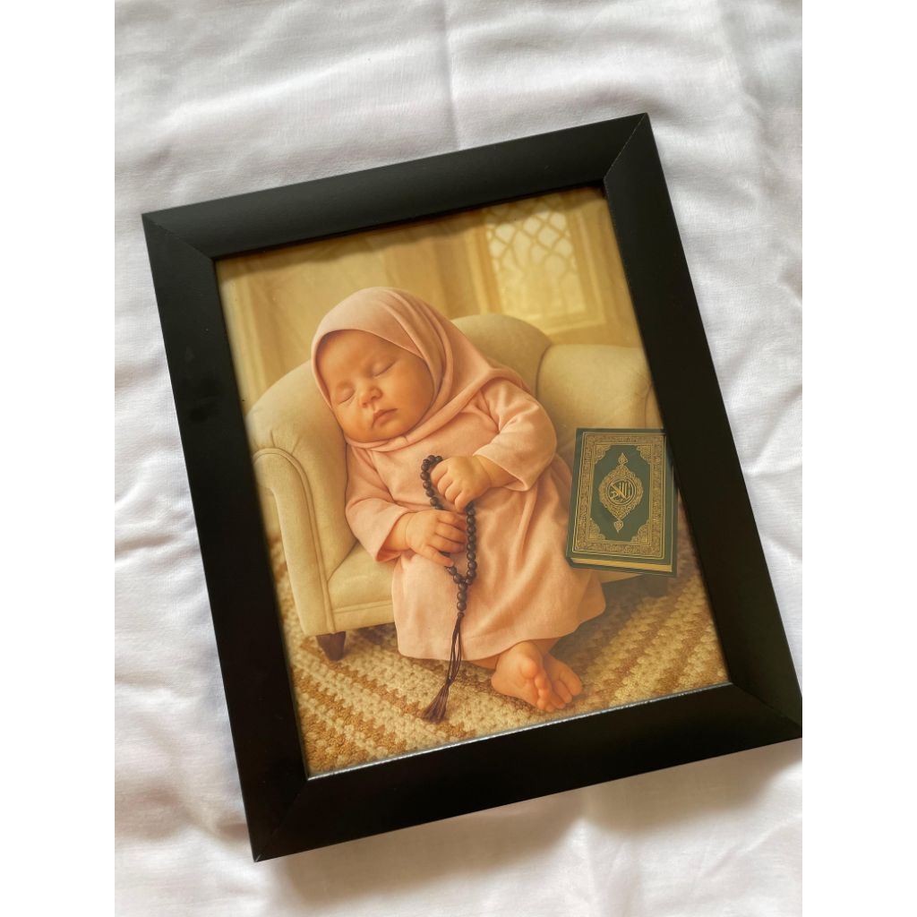 Paket foto cetak 10R dan bingkai minimalis 10R