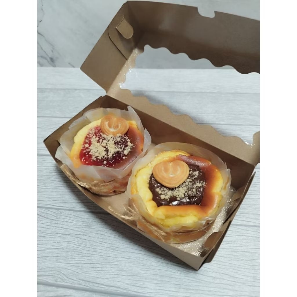 

Burnt Cheese Cake Dessert, Burnt Cheese Cake Lembut Diameter 10cm