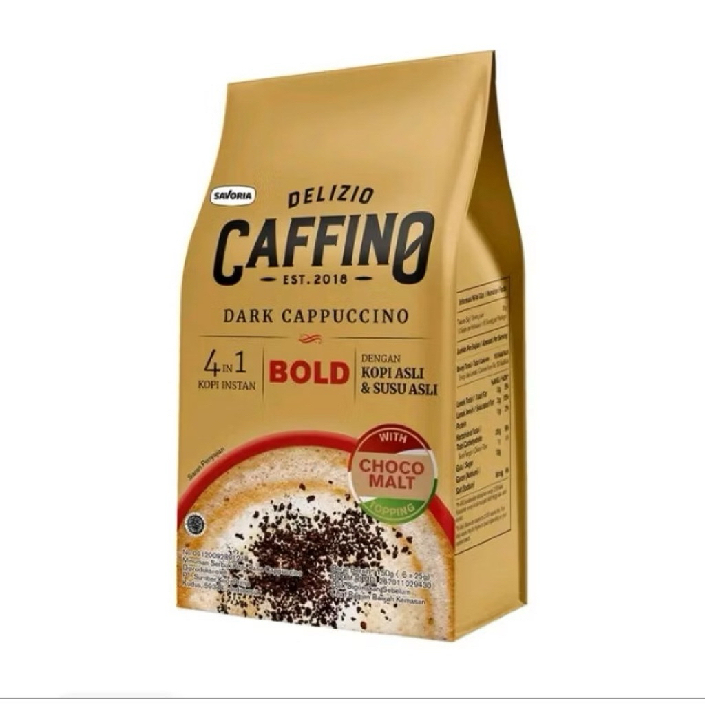 

CAFFINO BOLD DARK CAPPUCINO POUCH ISI 6 SASET