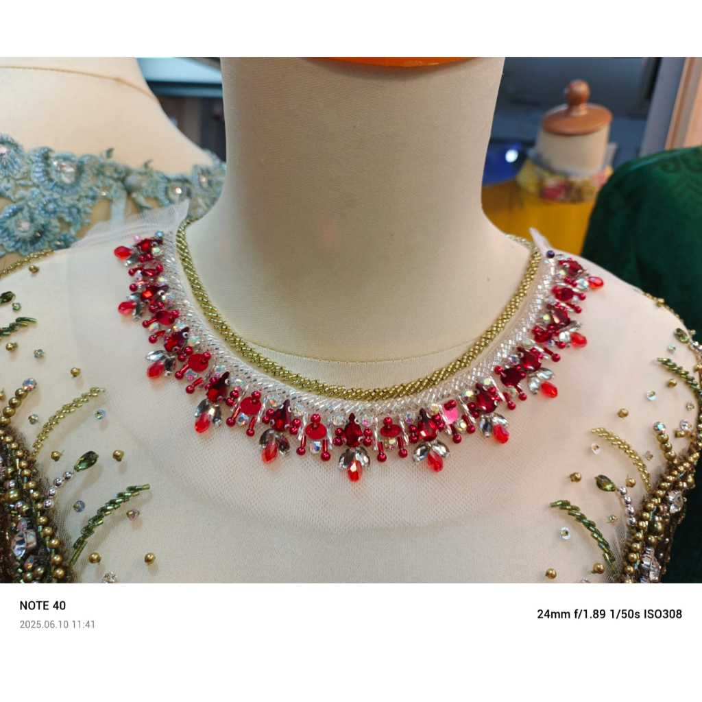 RANGKAIAN PAYET LEHER -RB 38-MAROON