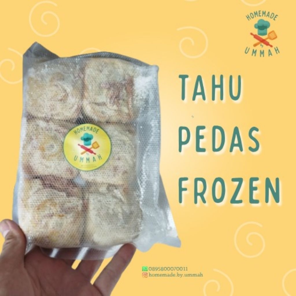

(2 pack) Tahu pedas jeletot isi Bakso frozen