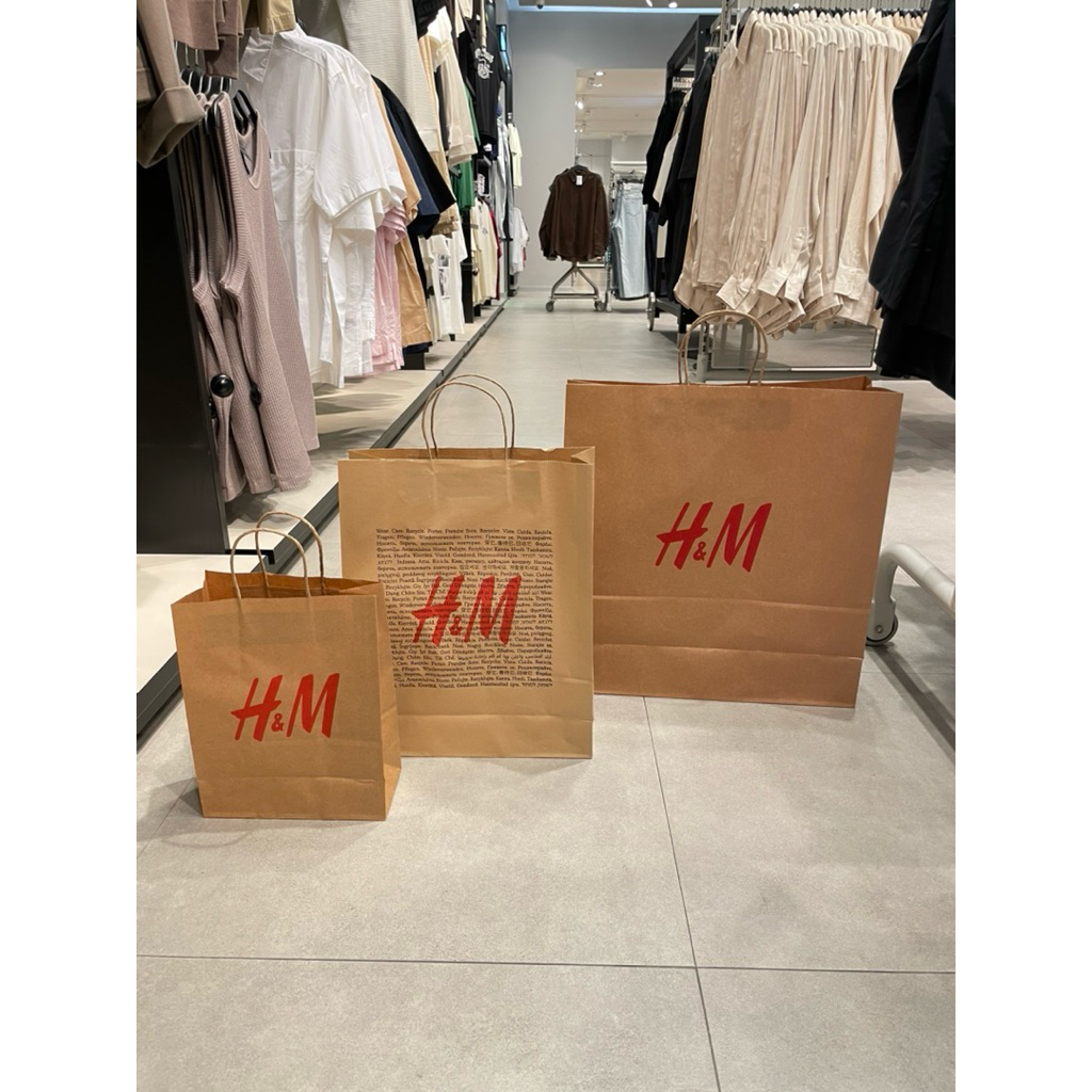

Paper Bag H&M HNM HM Original Store S M L