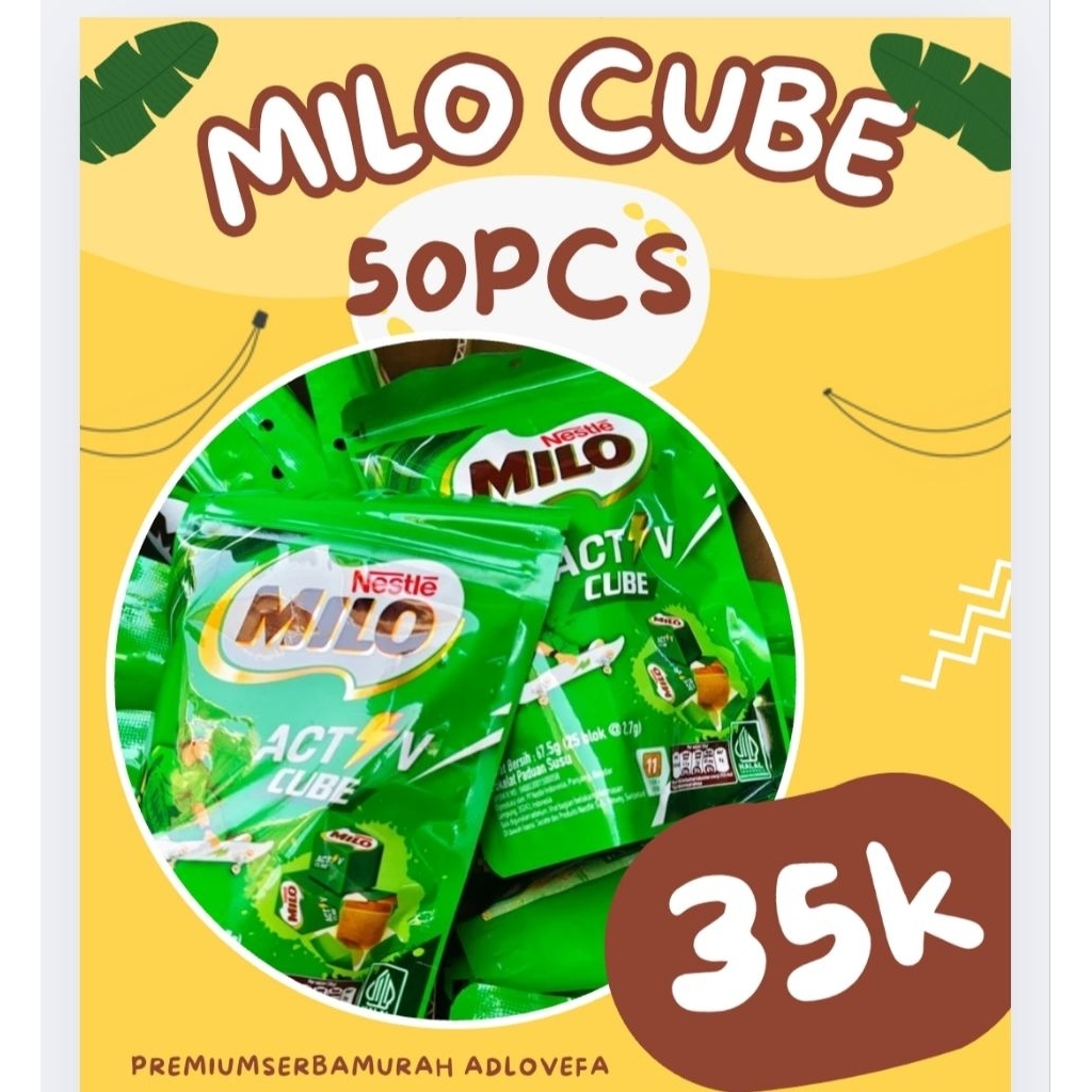 

50PCS MILO CUBE 2POUCH