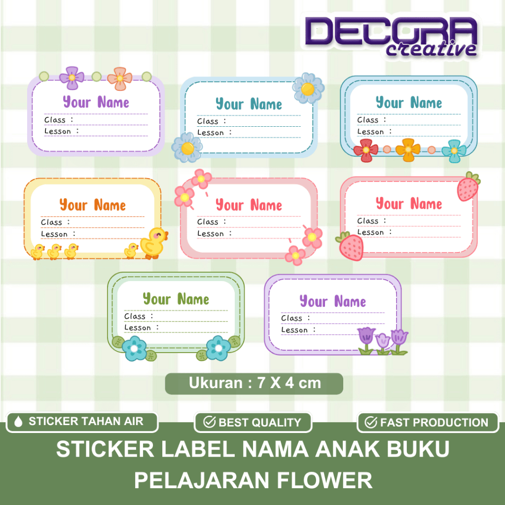 

BACA DESKRIPSI | STIKER LABEL NAMA ANAK BUKU PELAJARAN FLOWER | STIKER MAPEL BAHAN CROMO