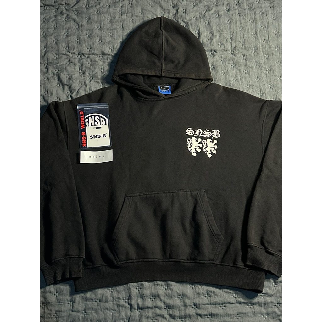 Hoodie Boxy Snsb World - Faul