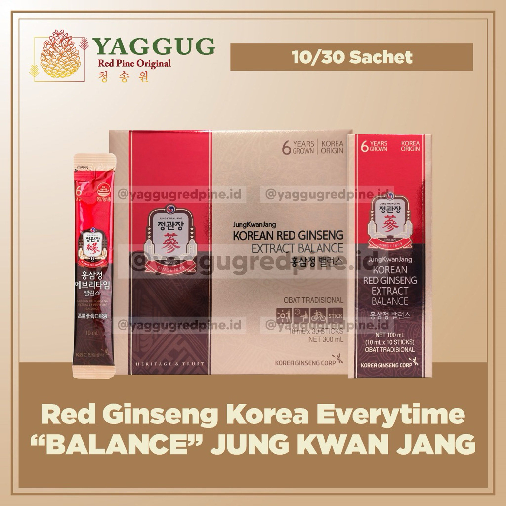

Red Ginseng Korea Everytime Balance Jung Kwan Jang