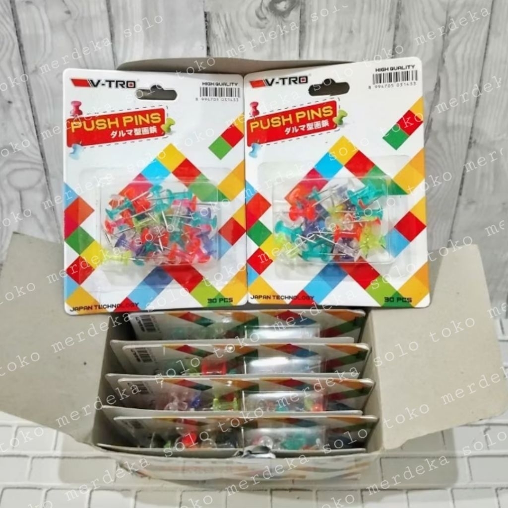 

Push Pin / Paku Mading Warna