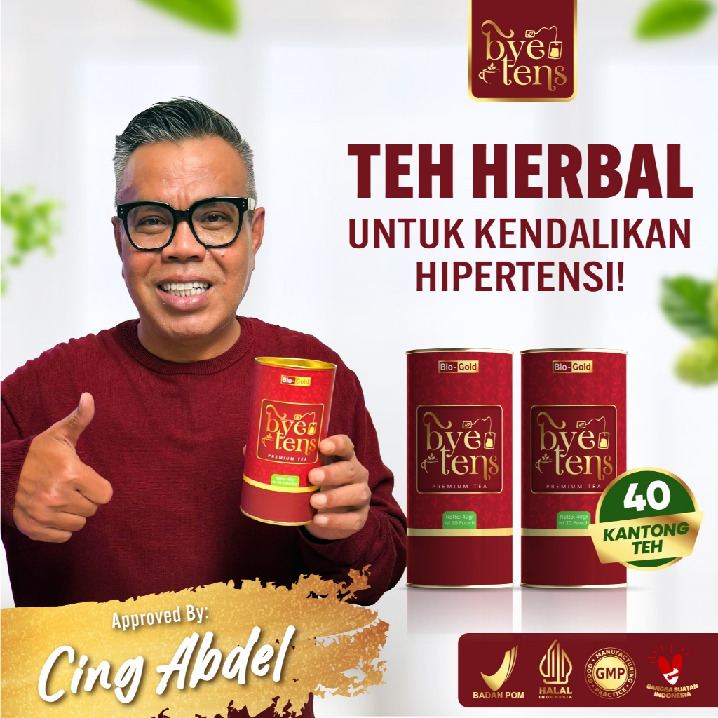 

Bio Gold Teh Bye Tens Solusi Alami Turunkan Tekanan Darah dan Kolesterol Secara Efektif