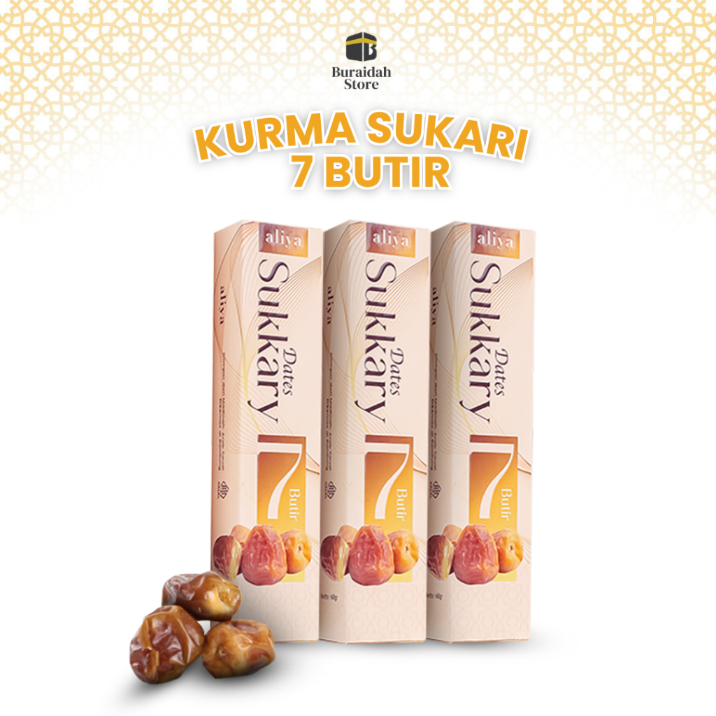 

Kurma Sukari 7 Butir Korma Sukkary Premium Dates Kemasan Mini Pack Isian Hampers Oleh Oleh Haji Dan Umroh Idul Fitri