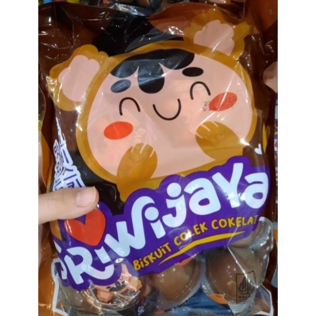 

Sriwijaya Biskuit Colek Coklat Isi 25 Pcs