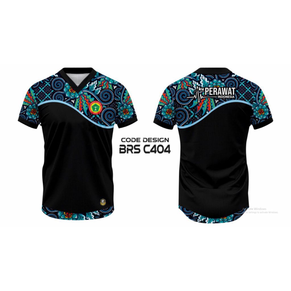 KAOS JERSEY Para perawat full printing perawat Indonesia farmasi //PPNI//DOKTER//BIDAN//pegawa rumah