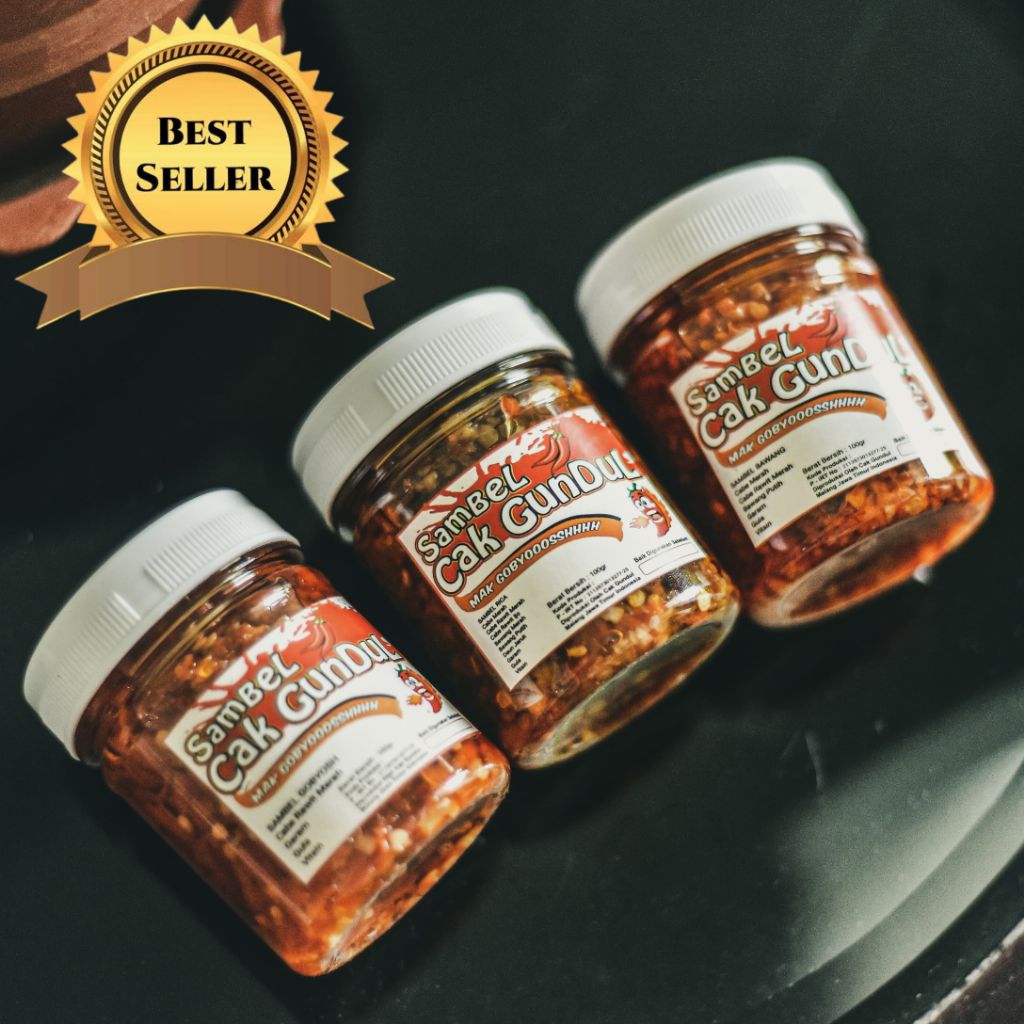 

TERMURAH‼️SAMBEL CAK GUNDUL (BUY 3 ALL VARIAN GET 1 SAMBAL BAWANG) SELERA CITA RASA NUSANTARA