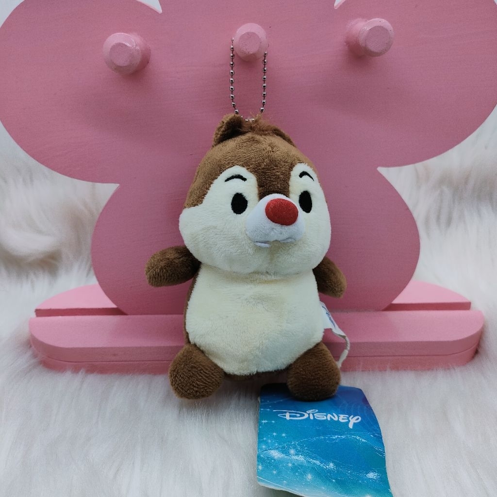 Gantungan Kunci Boneka Dale Bawah Bulir Ori New Tag Ganci Lucu Ori Disney Dale