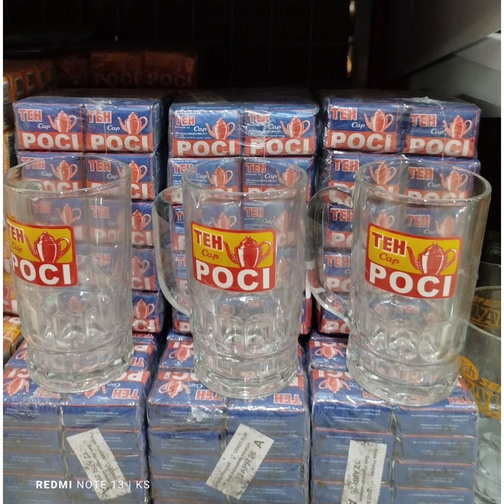 

Teh poci biru isi 50 free gelas cantel