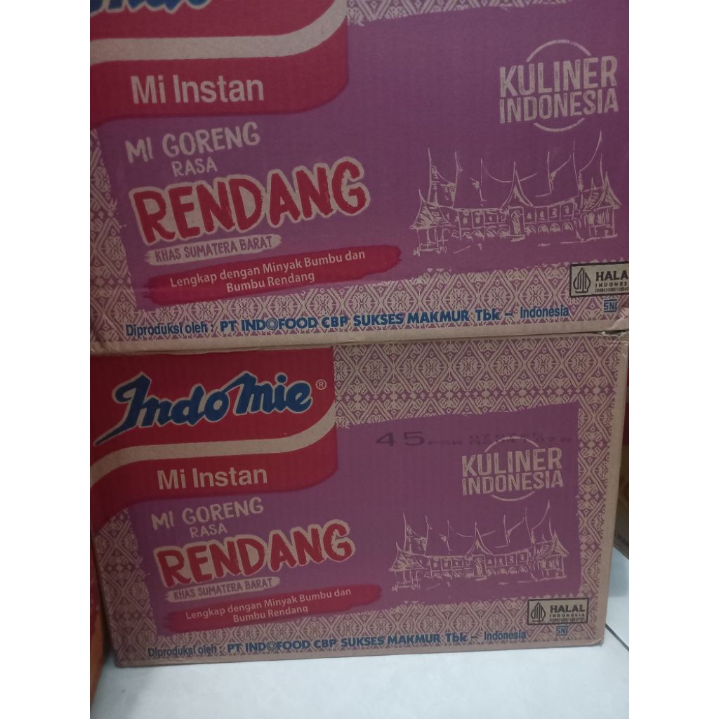 

Indomie rendang 1 dus