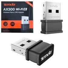 USB Wifi, Wifi Dogle PC & Laptop, Tenda W311MI AX300 Wifi 6 Wireless Nano USB Adapter Wifi6