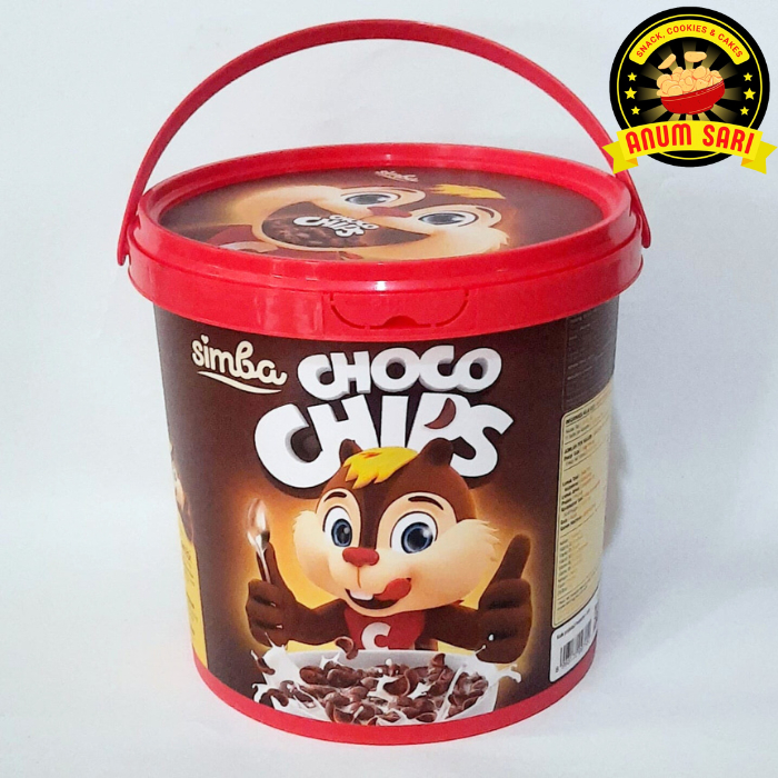 

SIMBA CHOCO CHIPS SEREAL JAR TOPLES 220g / Cemilan Sarapan Pagi - Anum Sari