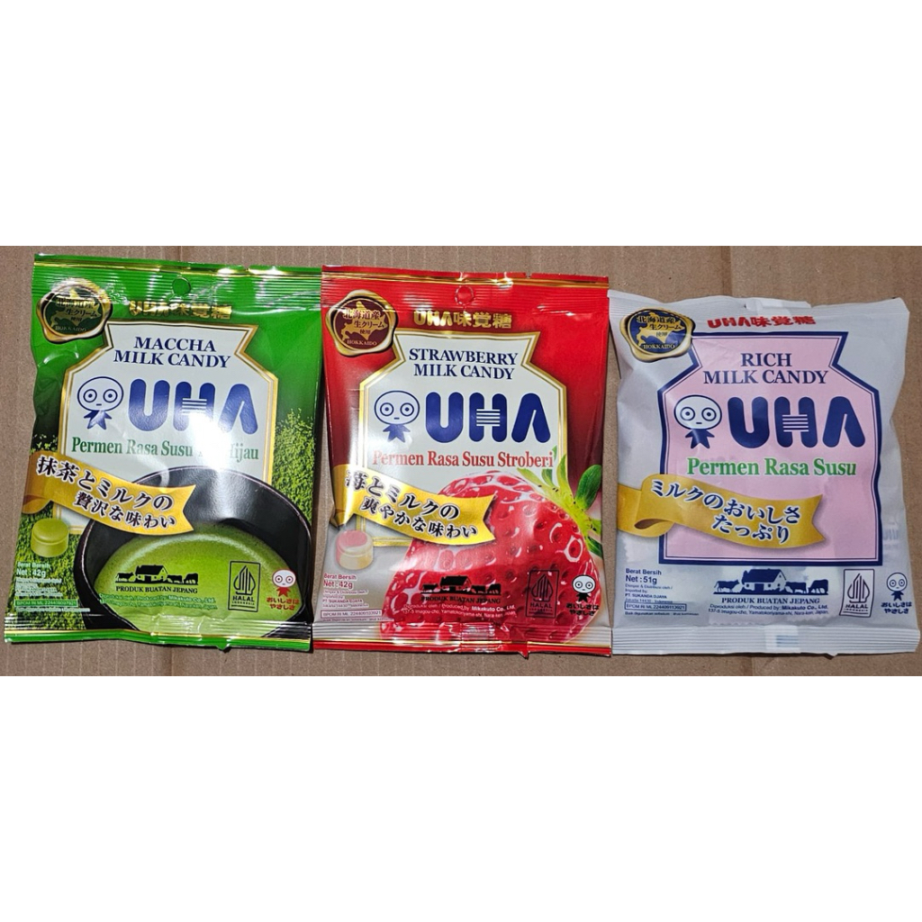 

UHA Milk Candy 42/51g - 1bks