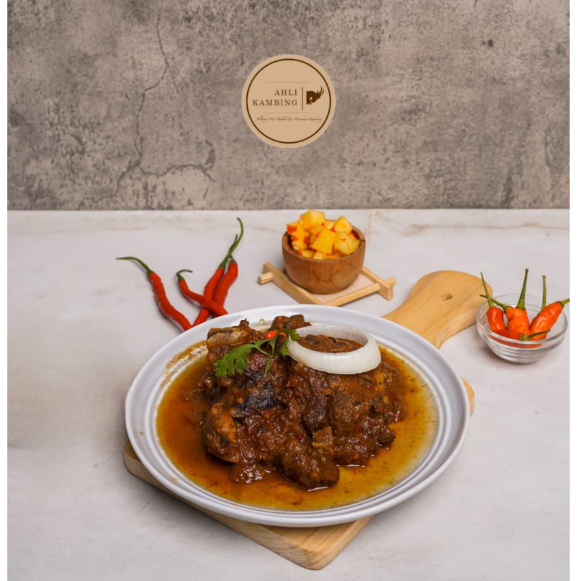 

Lauk Kambing Bakarica fresh tanpa nasi