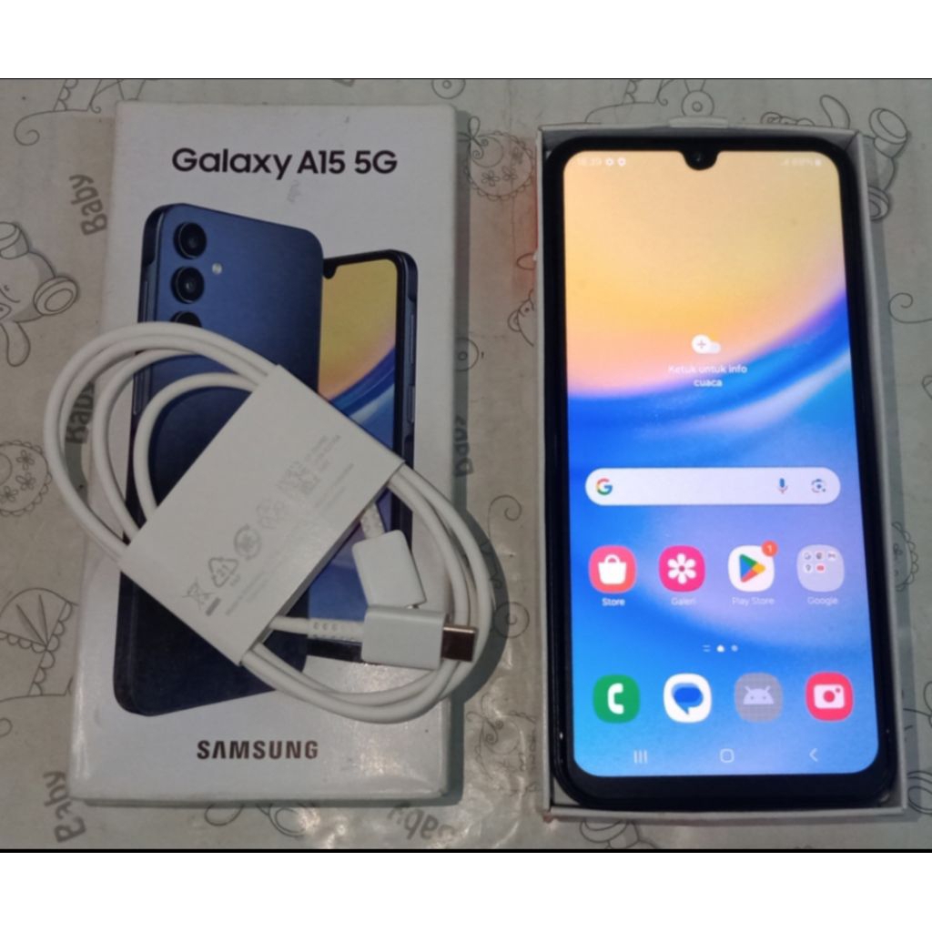 Seken Second Samsung Galaxy A15 5G 8/256 GB - Exs Resmi