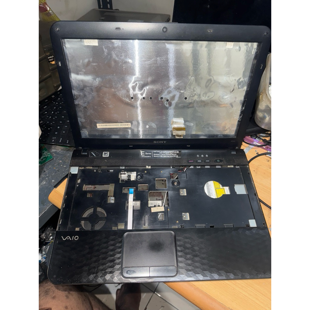 casing Sony Vaio PCG-61911W pulset mulus no repair
