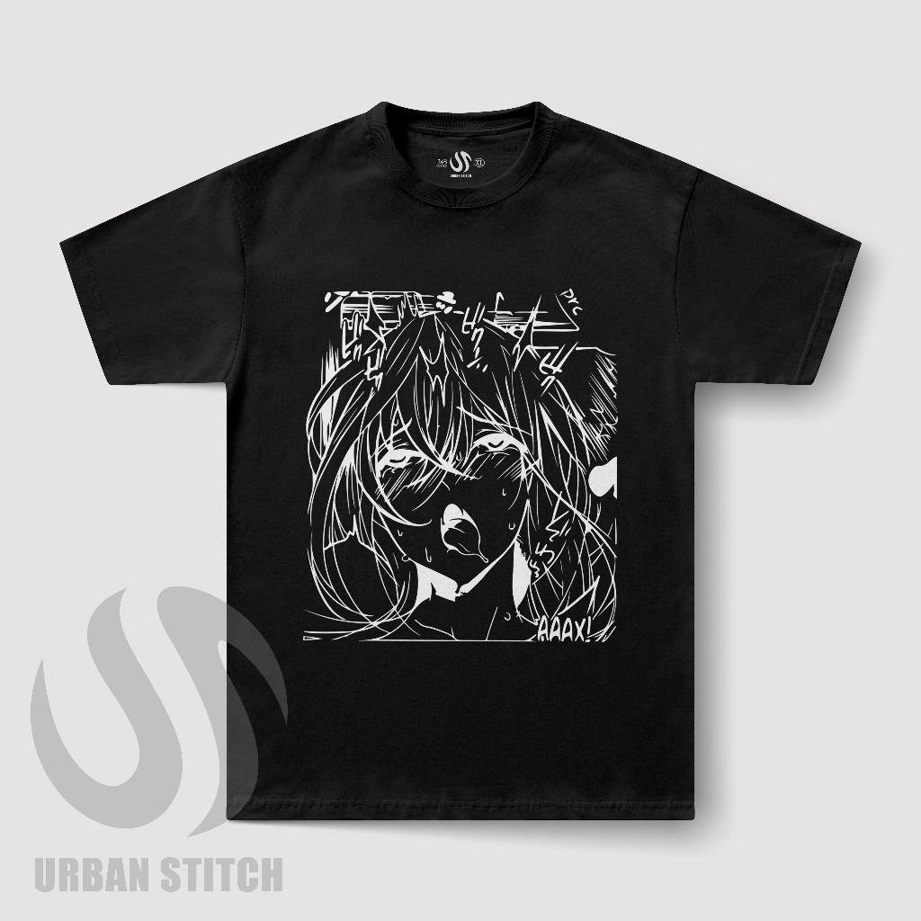 KAOS OVERSIZE ANIME WIFU AHEGAO/ BAJU OVERSIZE ANIME AHEGAO WIFU