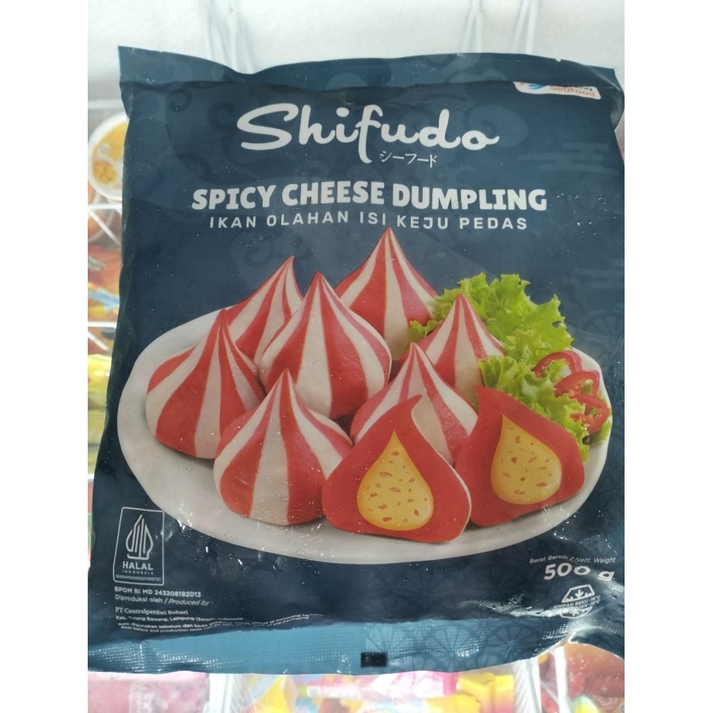 

Shifudo Spicy Cheese Dumpling Keju 500G