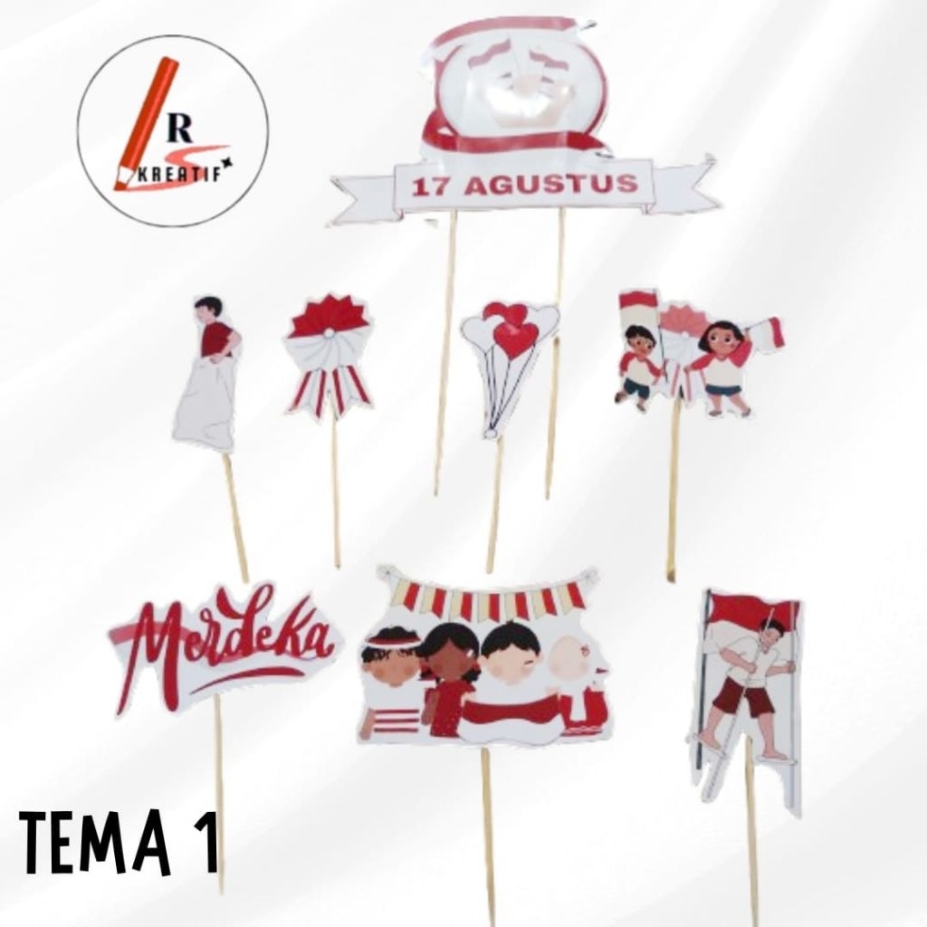 Topper Tumpeng 17 Agustus