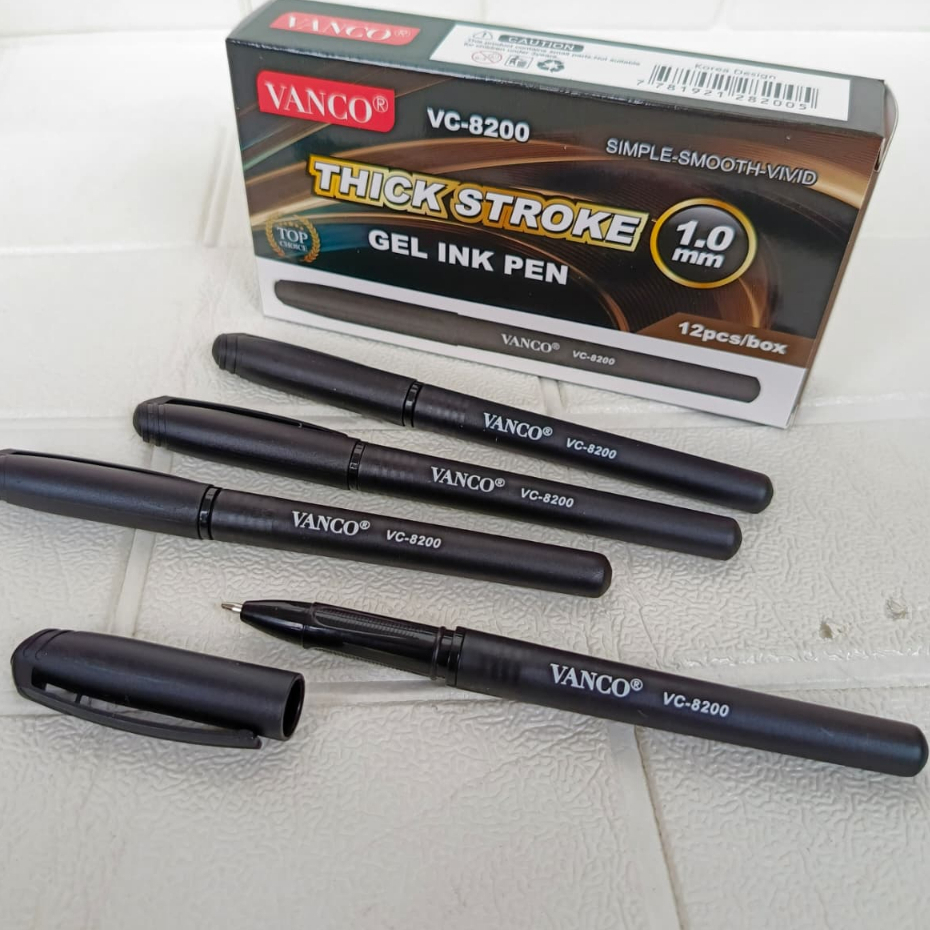 

[1pack =12pcs] Bolpen / Pulpen Tanda Tangan TTD VANCO VC-8200 1.0mm