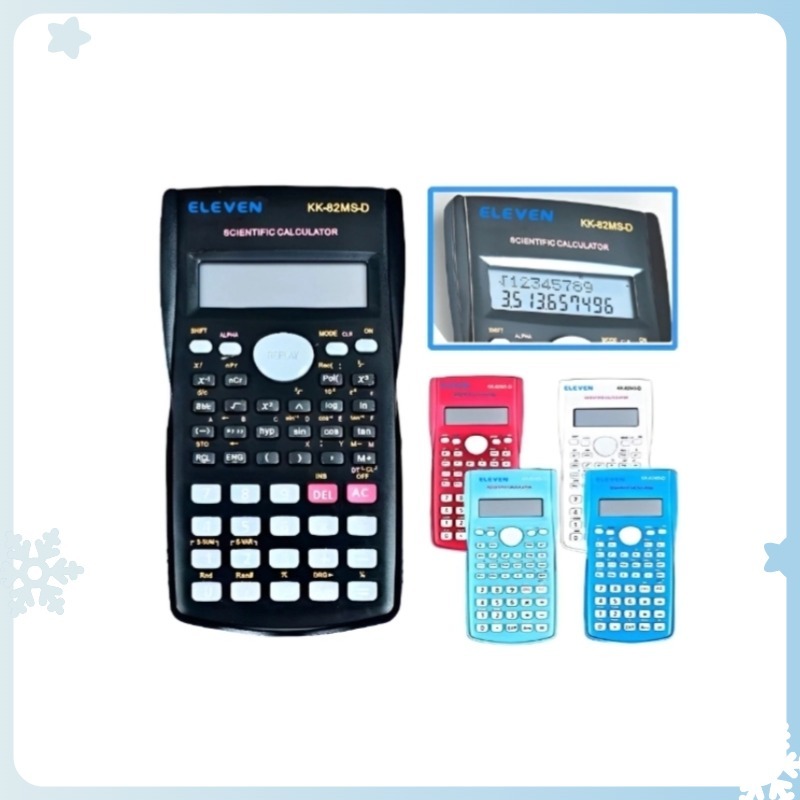 

Calculator Ilmiah 240, Kalkulator Fungsi, Calculator 3 Warna