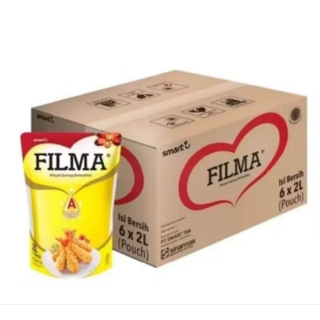 

Minyak Goreng Filma 2L 1 dus isi 6pcs