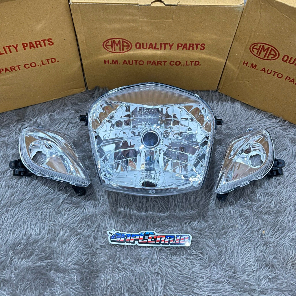 Reflektor Lampu Depan Set sein Wave 125 Wave Bagol Karisma Bagol HMA Thailand