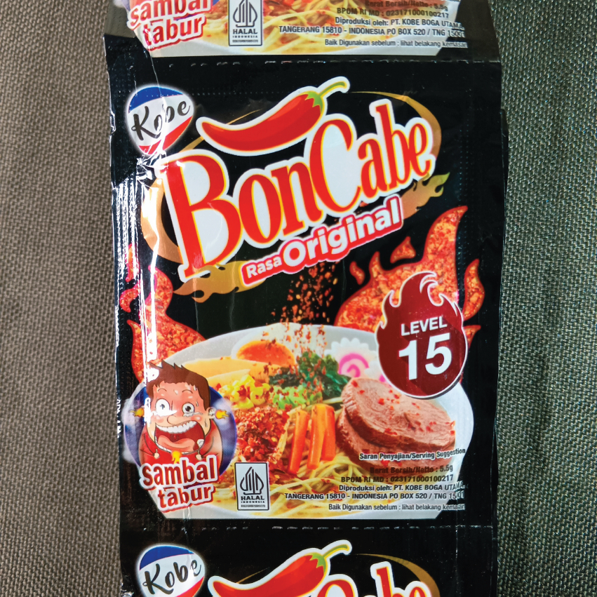 

BonCabe Level 15 – Sensasi Pedas yang Bikin Nagih!