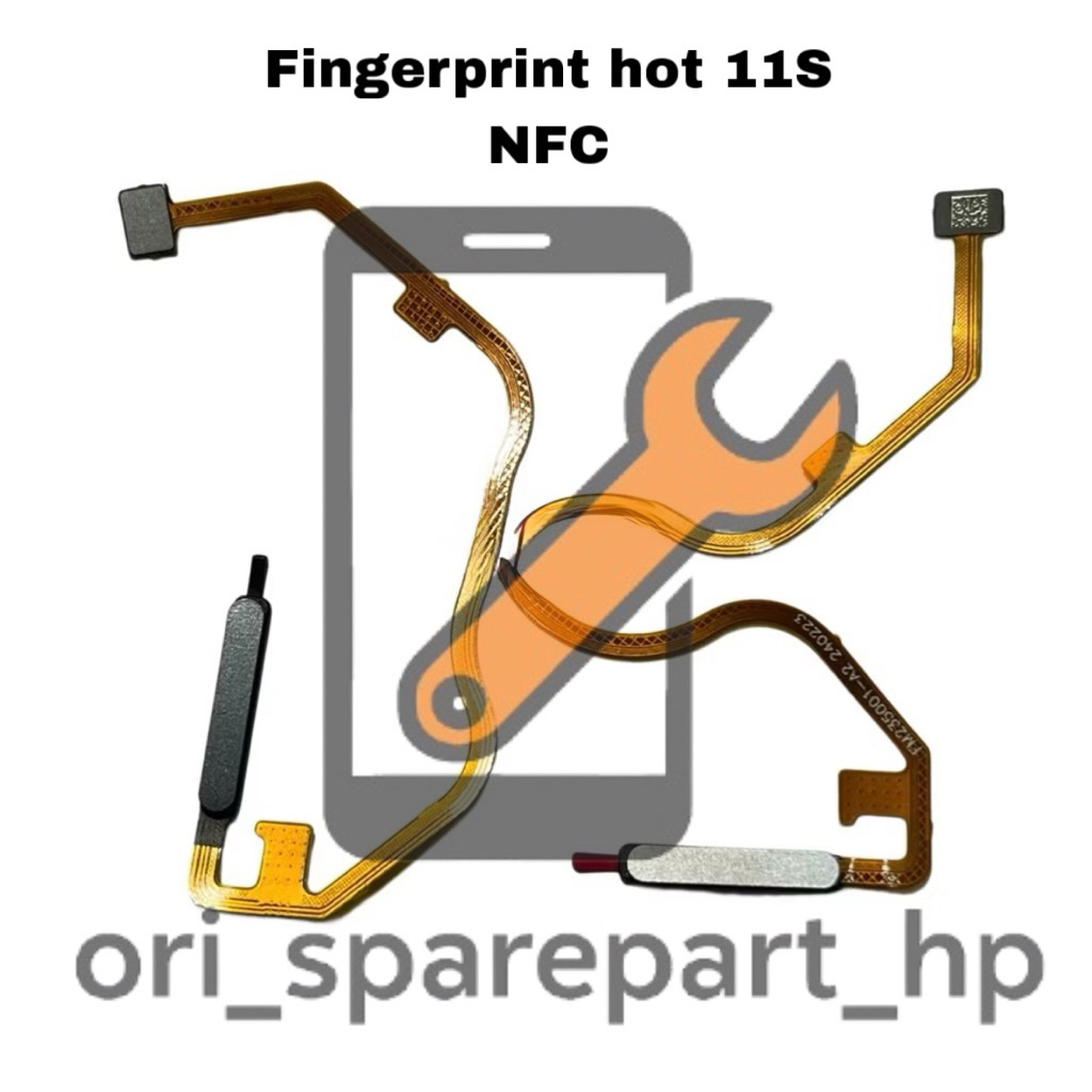 FINGERPRINT / TOMBOL ON OFF INFINIX HOT 11S NFC