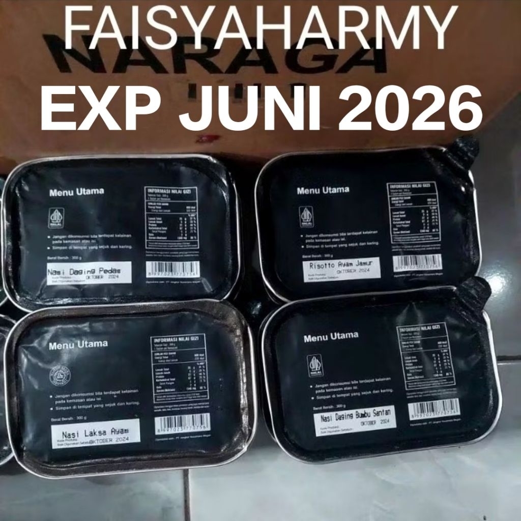 

RANSUM MAKANAN TENTARA SIAP SAJI PREMIUM