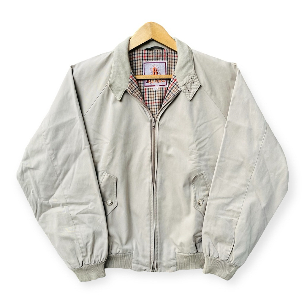 Harrington Jacket Baracuta (Light Gray)