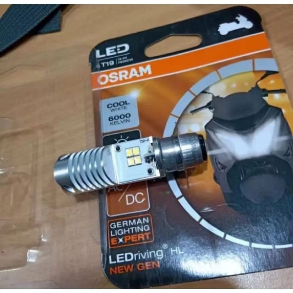 BOHLAM LED LAMPU DEPAN LED OSRAM BOHLAM DEPAN LED MOTOR BEBEK MATIC HONDA YAMAHA SUZUKI BEAT MIO