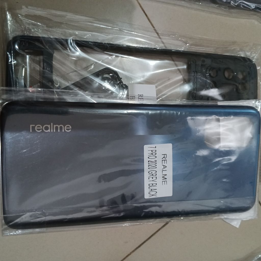 casing housing kesing fullset Bezel + backdoor realme 7 pro