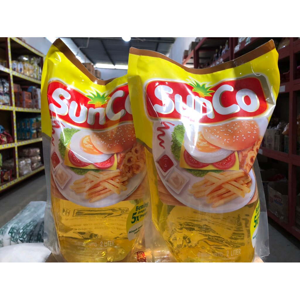 

Minyak Goreng SunCo Refill 2L READY Minyak Jernih Tidak Mudah Hitam Sunco 2 Liter Murah Hemat