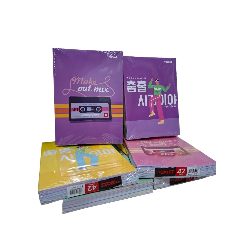 

Big Boss Buku Tulis 42 Lembar, 1 Pak (Isi 6 Buku)