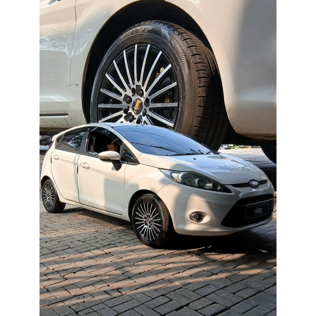 paket elegant velg hsr tandam ring 15 plus ban accelera 185 55 r15 untuk mobil ford fiesta